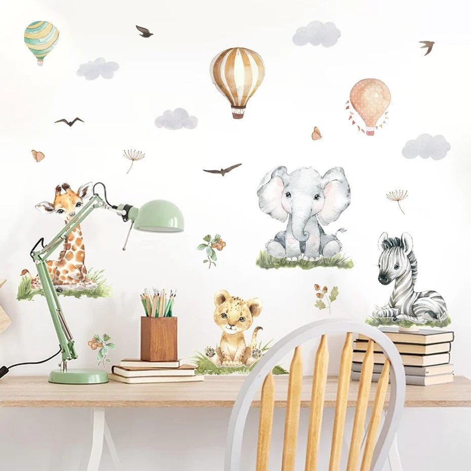 Papier peint animaux chambre bébé - Papierpeint-panoramique.fr