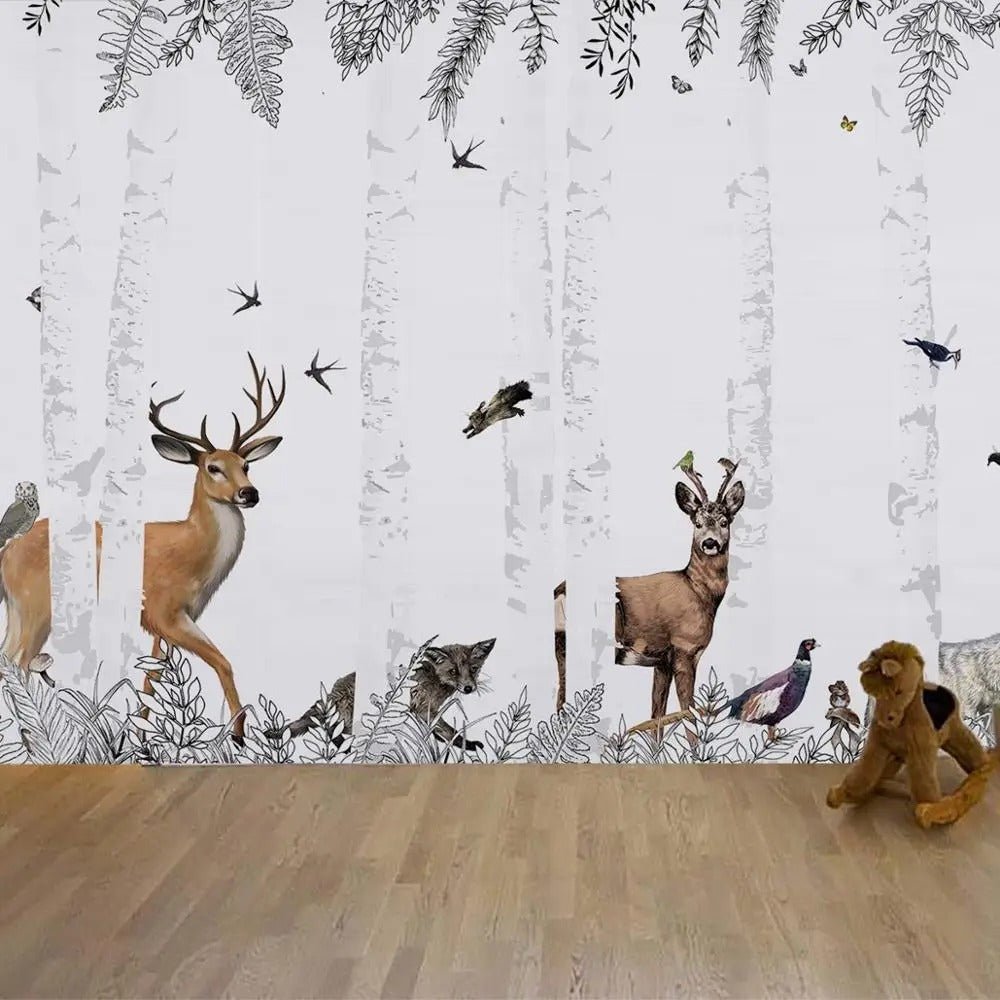 Papier peint biche bebe - Papierpeint-panoramique.fr