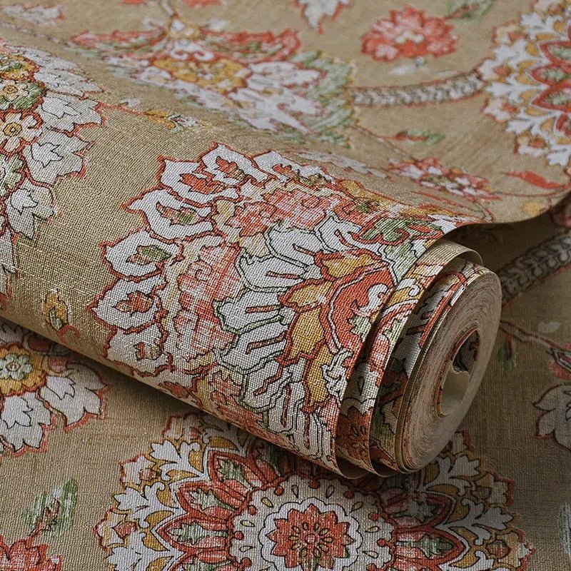 Papier peint boheme fleur - Papierpeint - panoramique.fr