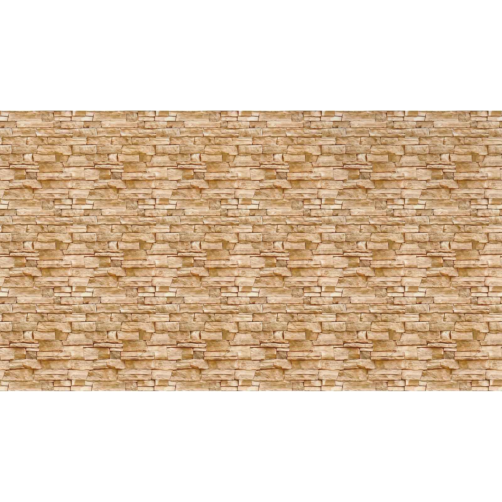 Papier peint brique et pierre - motif