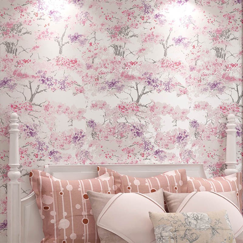 Papier Peint Cerisier Japonais - motif