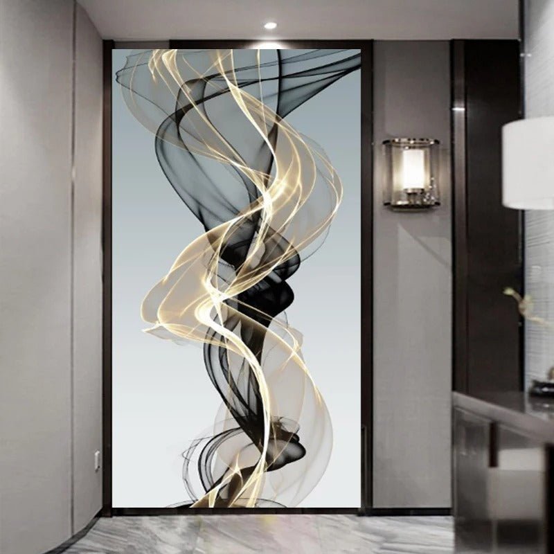 Papier peint couloir moderne - motif