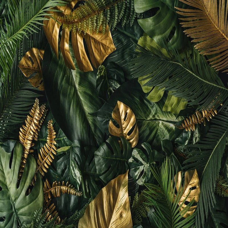 Papier peint design jungle — intissé mat premium