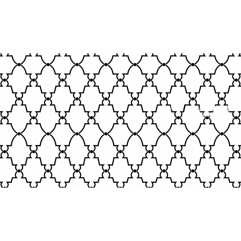 Papier Peint Dessin Noir Et Blanc — autocollant