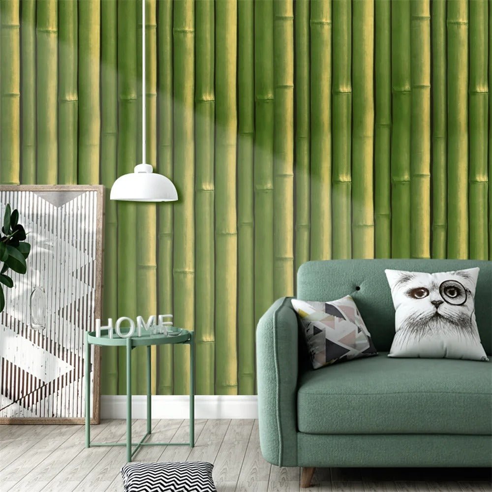 Papier peint feuillage bambou - Papierpeint-panoramique.fr