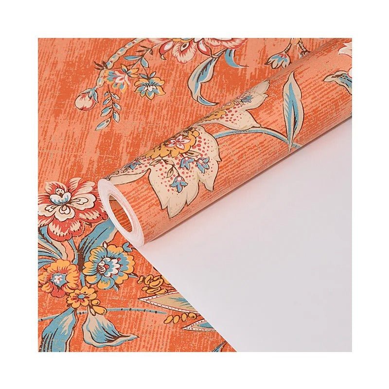 Papier peint fleur orange - Papierpeint-panoramique.fr