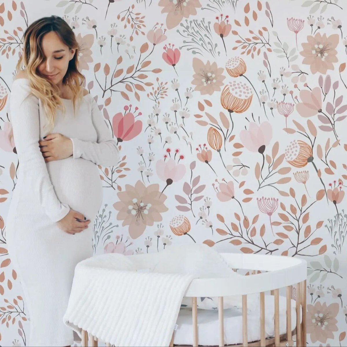 Papier peint fleuri enfant - Papierpeint-panoramique.fr