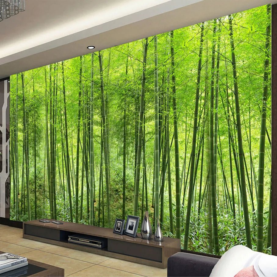 Papier Peint Foret Bambou - Papierpeint-panoramique.fr