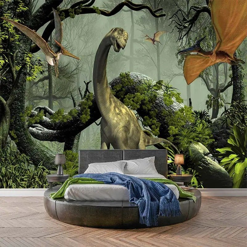 Papier Peint Geant Dinosaure — autocollant