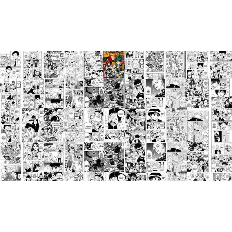 Papier Peint Japonais Manga — autocollant