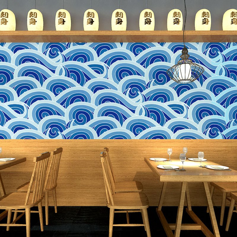 Papier Peint Motif Japonais — autocollant