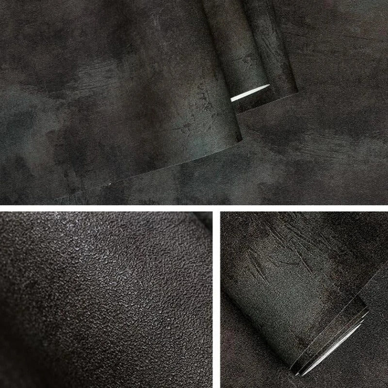Papier peint noir industriel — autocollant