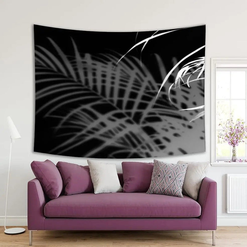 Papier peint ombre palmier — autocollant