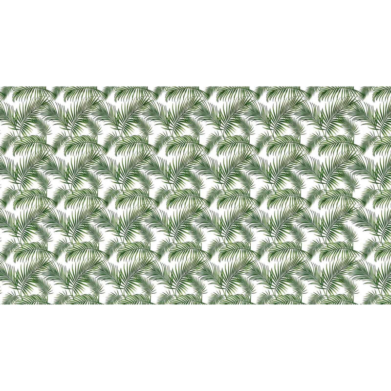 Papier peint palmier vert — autocollant