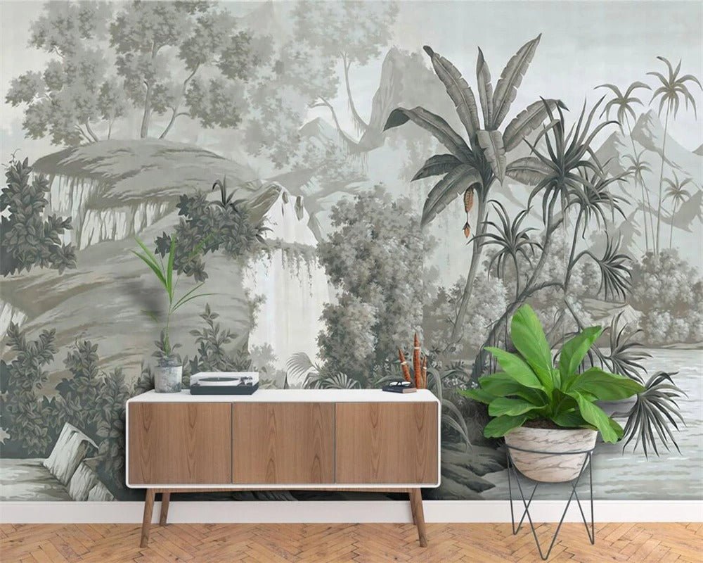 Papier peint panoramique savane - motif