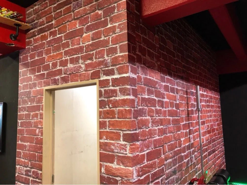 Papier peint salon brique - Papierpeint-panoramique.fr