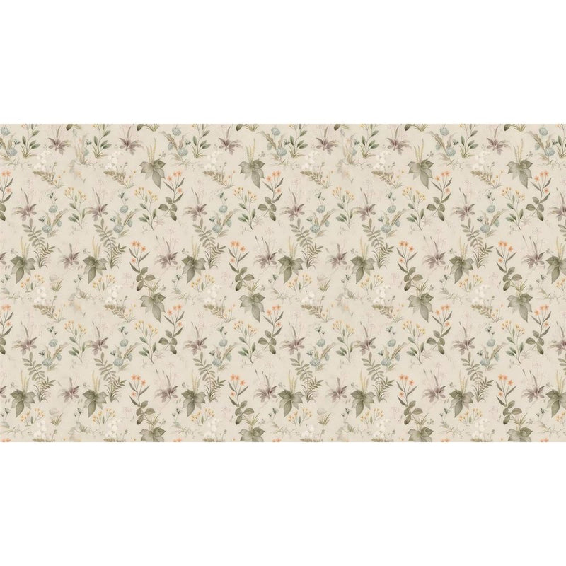 Papier peint tapisserie liberty vintage rétro — autocollant