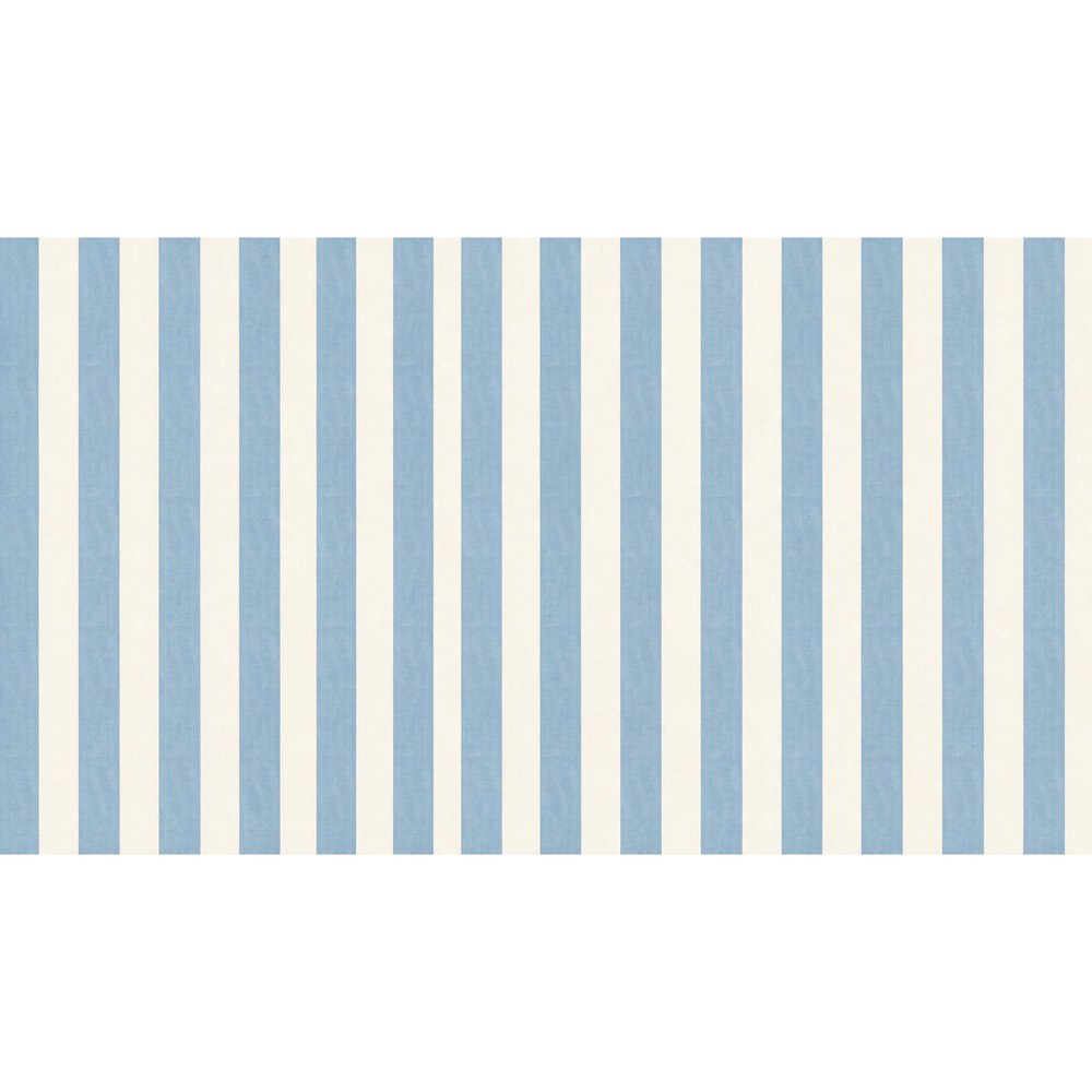 Papier peint tapisserie rayures bleu et blanc bord de mer - motif