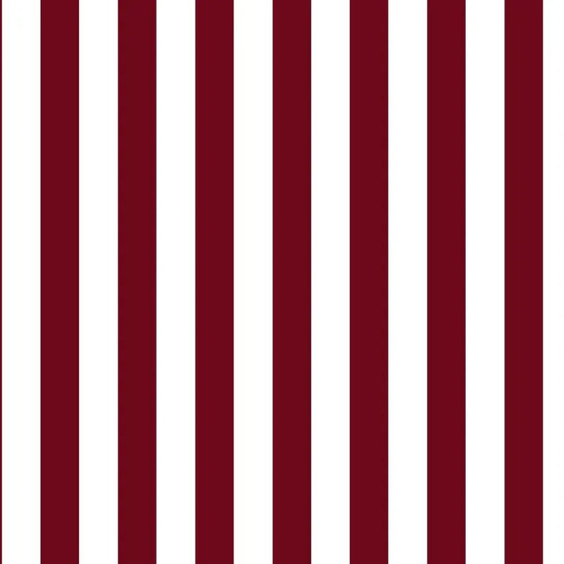Papier peint tapisserie rayures bordeaux et blanc — autocollant