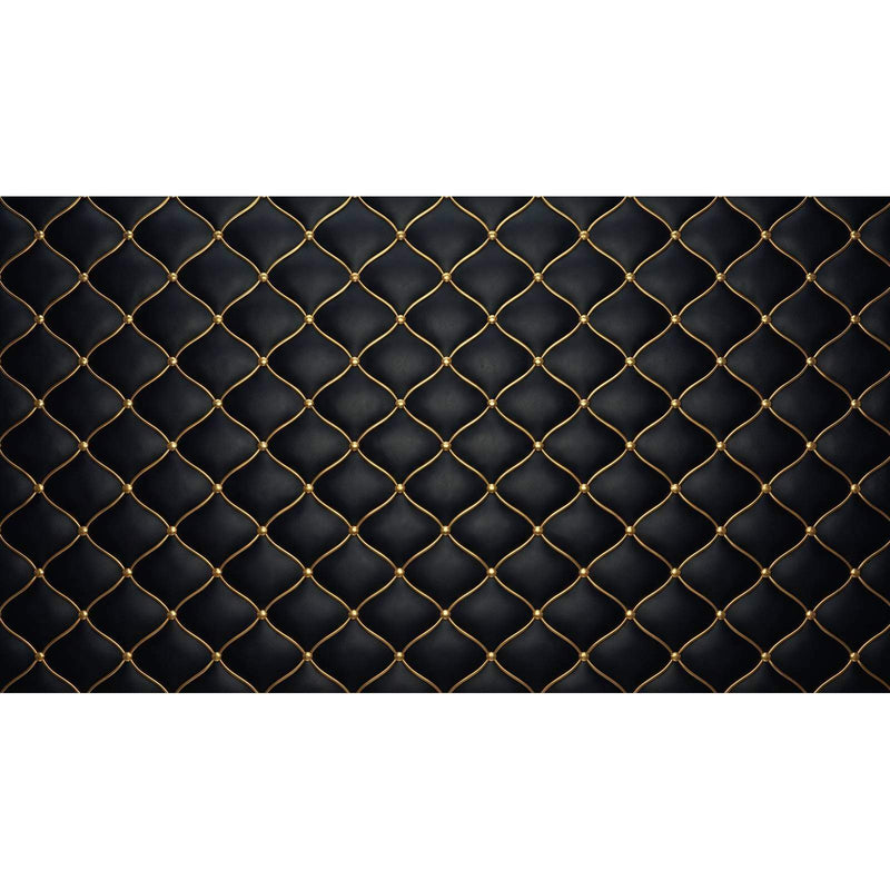 Tete de lit papier peint noir — autocollant