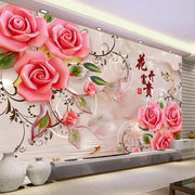 Papier peint 3d fleur - Papierpeint - panoramique.fr
