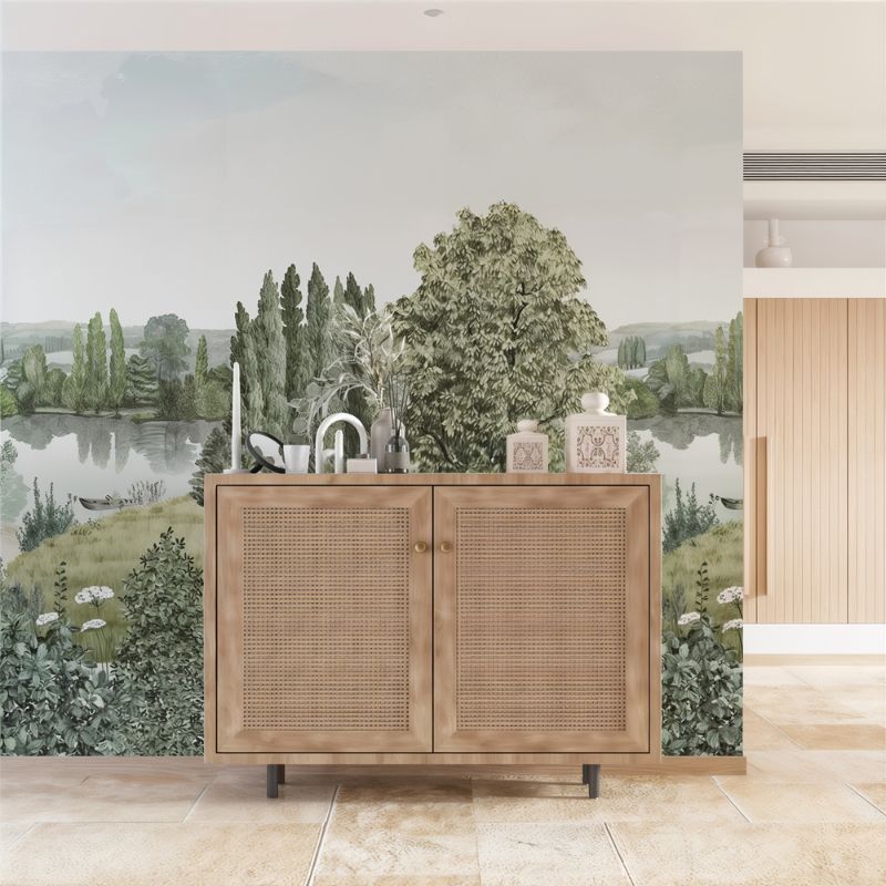Papier Peint 3D Foret — autocollant