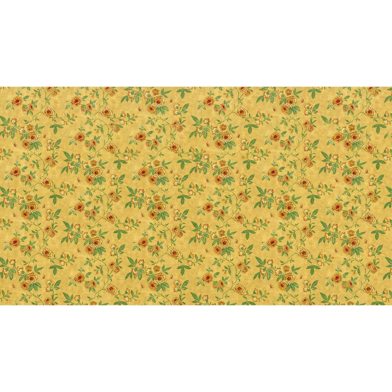 Papier peint année 70 fleur — autocollant