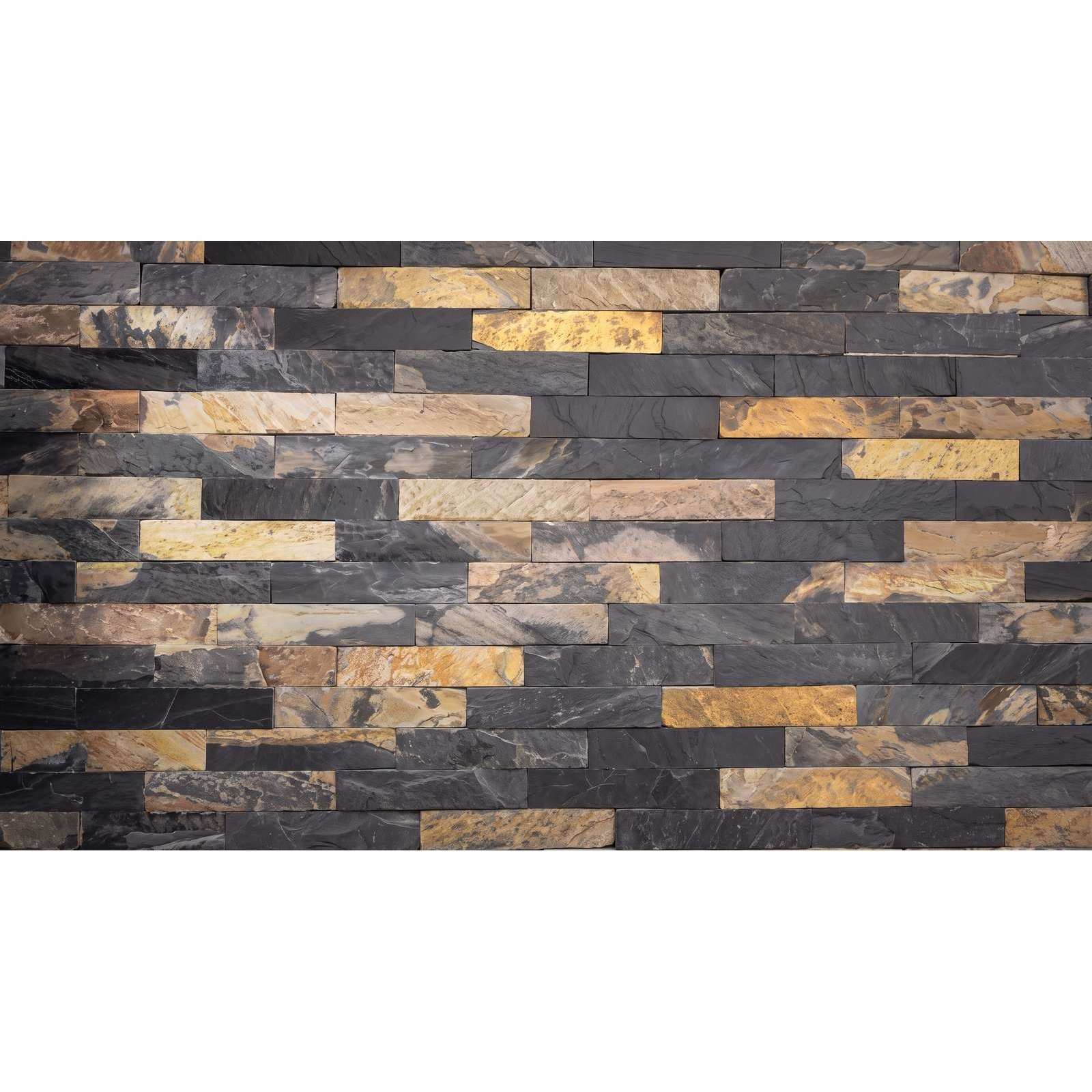 Papier peint brique chambre ado - motif