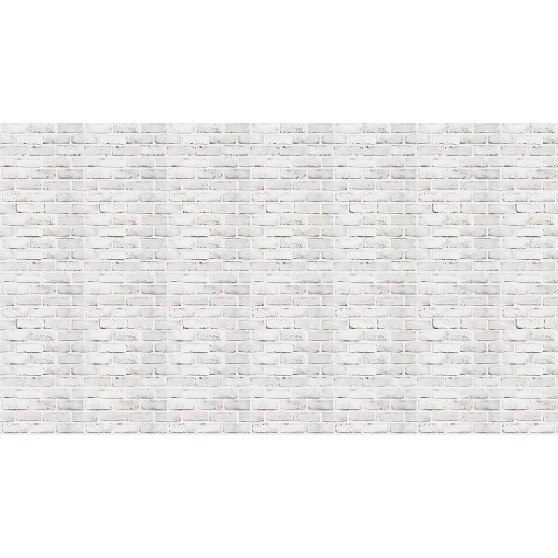 Papier peint brique clair — autocollant