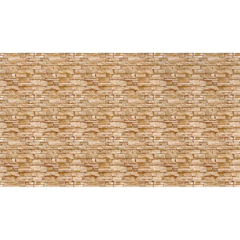 Papier peint brique et pierre — autocollant