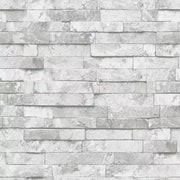 Papier peint brique gris et blanc - Papierpeint-panoramique.fr