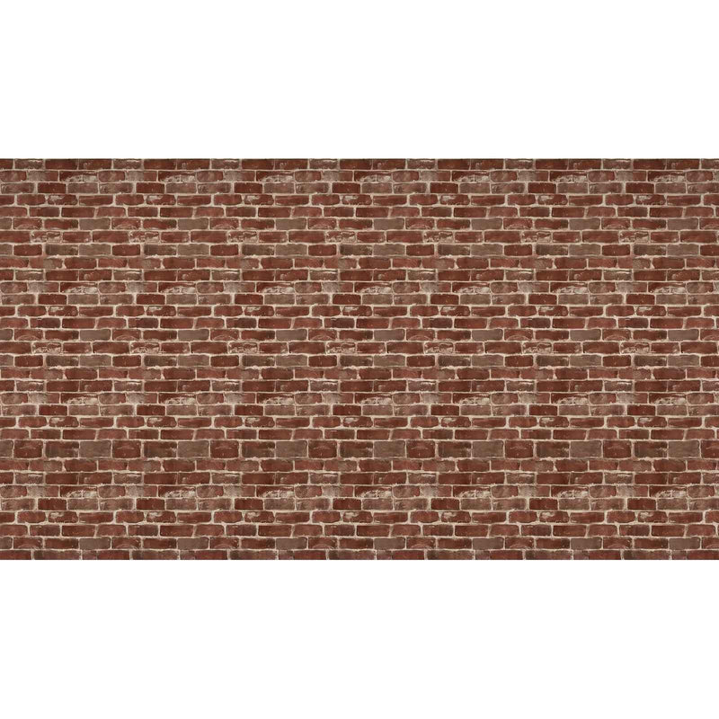 Papier peint brique industriel — autocollant