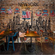 Papier peint brique new york - Papierpeint-panoramique.fr