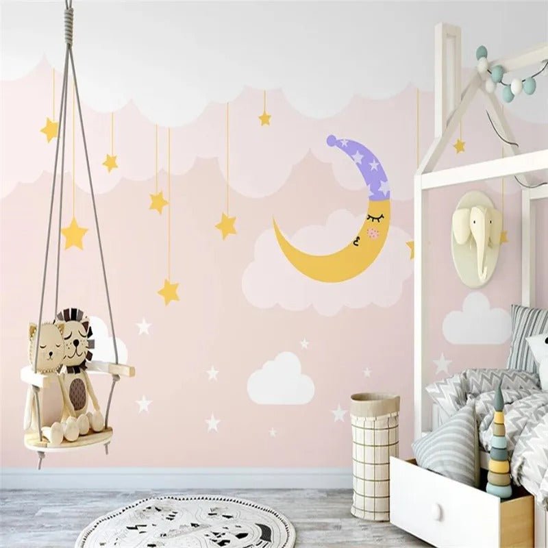 Papier peint chambre bébé fille - Papierpeint-panoramique.fr