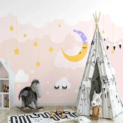 Papier peint chambre bébé fille - Papierpeint-panoramique.fr