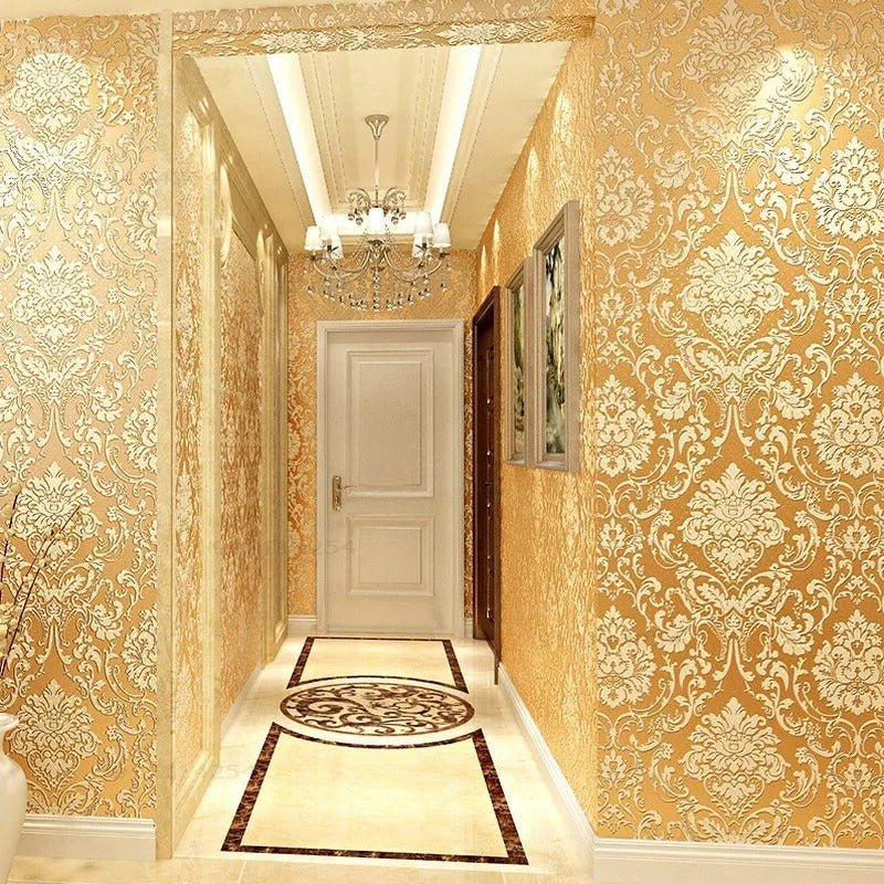Papier peint chic pour couloir - motif