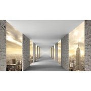 papier-peint-couloir-chambre-motif
