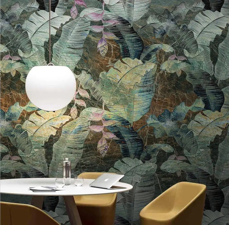Papier peint effet jungle — autocollant