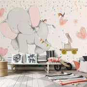 Papier peint elephant bebe - Papierpeint-panoramique.fr