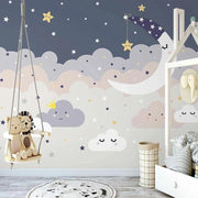 Papier peint étoile bébé - Papierpeint-panoramique.fr