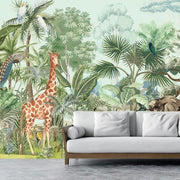 Papier peint feuillage tropical - Papierpeint-panoramique.fr