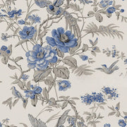 Papier peint fleur bleu - Papierpeint-panoramique.fr