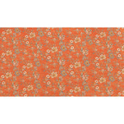 papier-peint-fleur-orange-motif