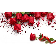 papier-peint-fleur-rouge-motif