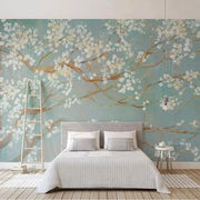 Papier peint fleuri chambre adulte - Papierpeint-panoramique.fr