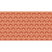 papier-peint-fleuri-terracotta-motif