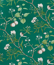 Papier peint fleuri vert - Papierpeint-panoramique.fr