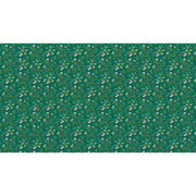 papier-peint-fleuri-vert-motif