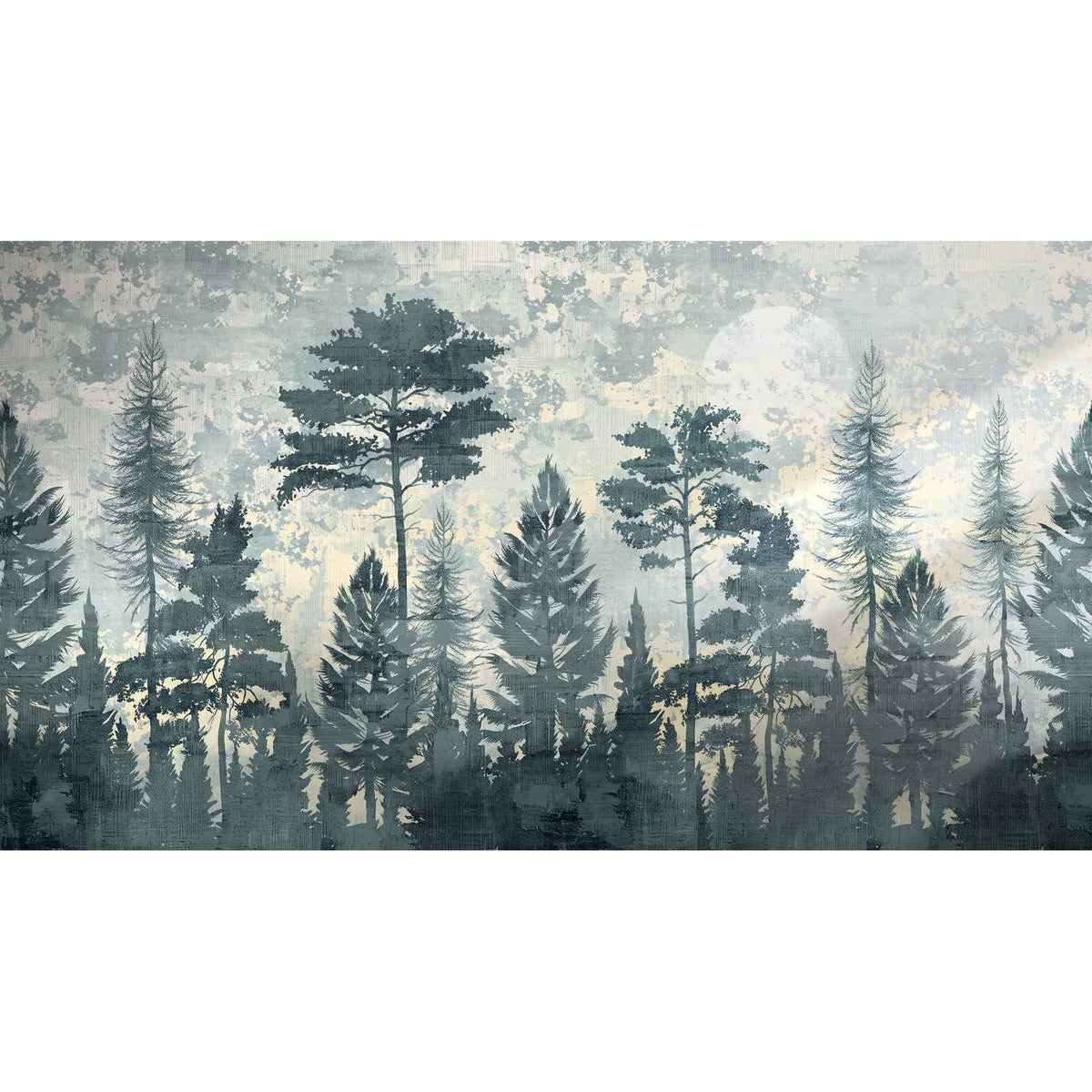 Papier Peint Foret De Bretagne - motif