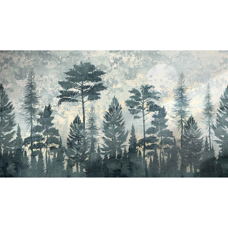 Papier Peint Foret De Bretagne — autocollant